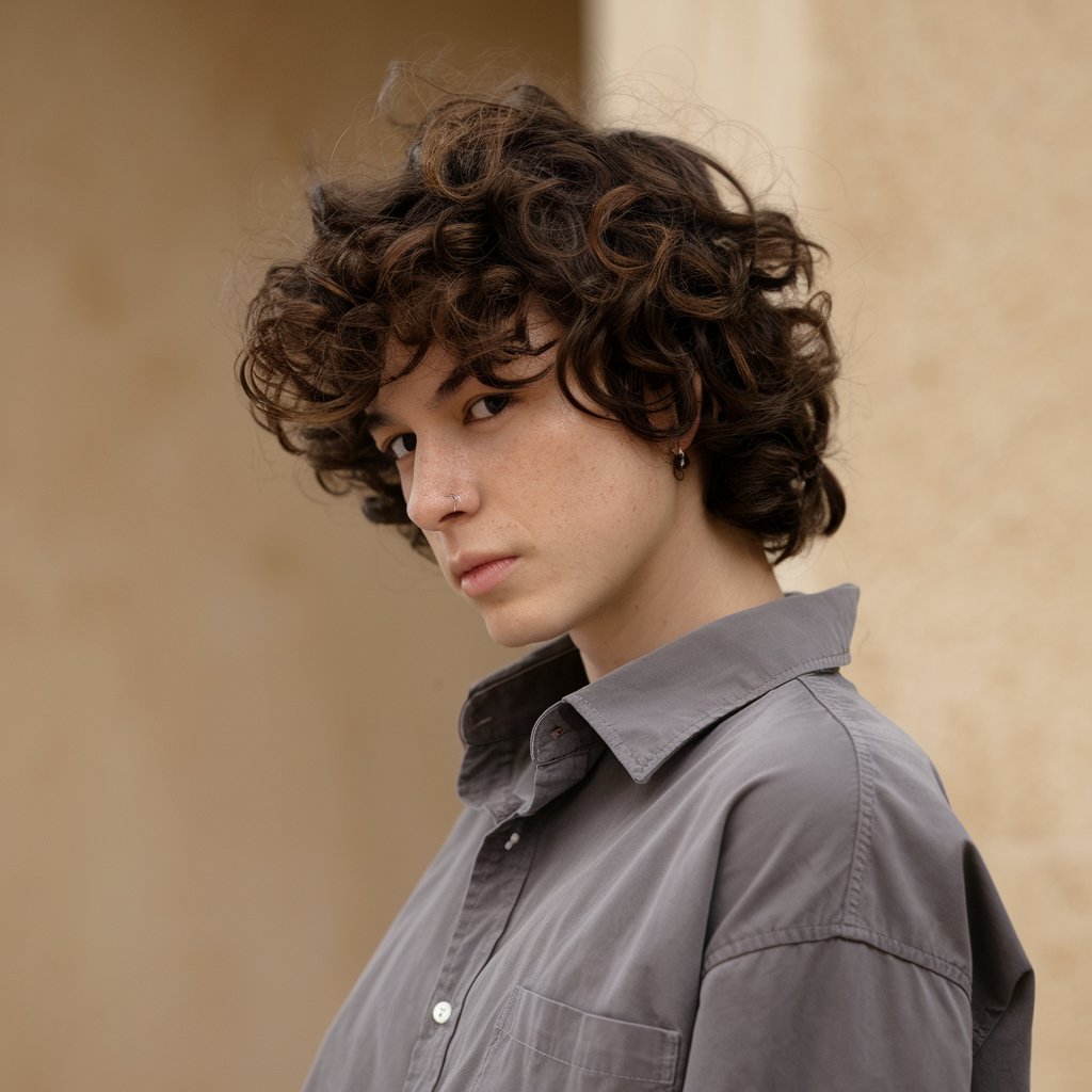 best curly hairstyles for men